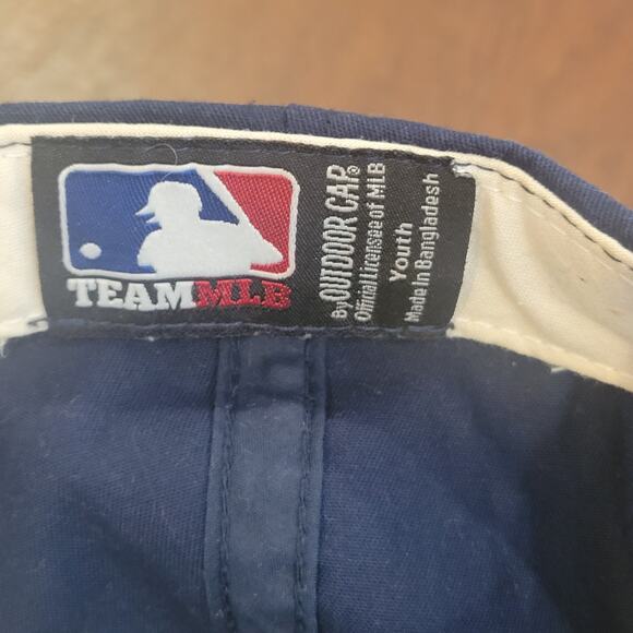 Boston Red Sox Team MLB by Outdoor Cap Youth size adjustable Dark blue Red - Picture 9 of 10